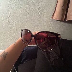 I bought these glasses and never wear them. Wore them like once. No scratches.